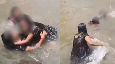 3 girls drown, 1 injured after slipping into waterfall while clicking photos in Andhra Pradesh