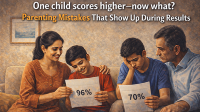 One child scores higher—now what? Parenting mistakes that show up during results