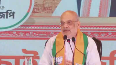 Rs 3,000 direct benefit, women job quota, Singur revival: Amit Shah unveils BJP’s Bengal Sankalp Patra