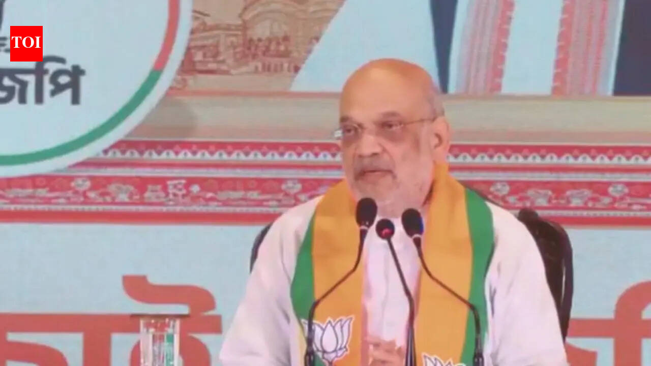 Rs 3,000 direct benefit, women job quota, Singur revival: Amit Shah unveils BJP’s Bengal Sankalp Patra