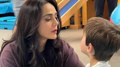 ప్రీతీ జింటా అరుదైన కుటుంబ నవీకరణలో కవలలతో స్ప్రింగ్ బ్రేక్ క్షణాలను పంచుకుంది