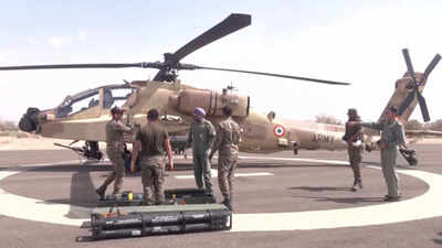 India unleashes Apache's fury: Army's deadliest chopper dominates Brahmastra
