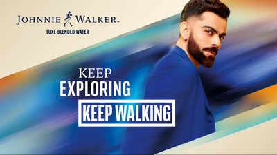 Virat Kohli teams up with Johnnie Walker Luxe Blended Water to redefine ‘Keep Walking’