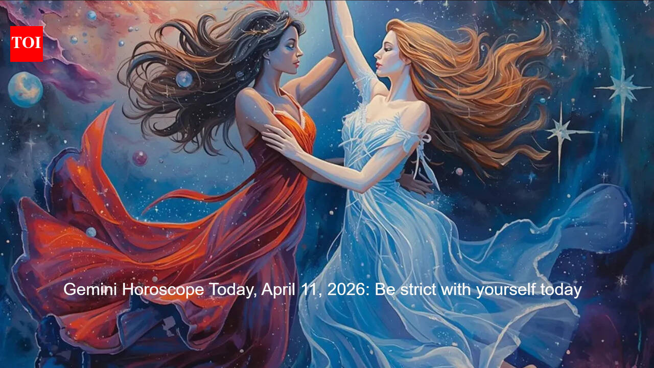 Gemini Horoscope Today, April 11, 2026: Be strict with yourself today