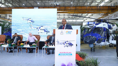 HAL hands over 4 ALH-Mk3 helicopters to Coast Guard