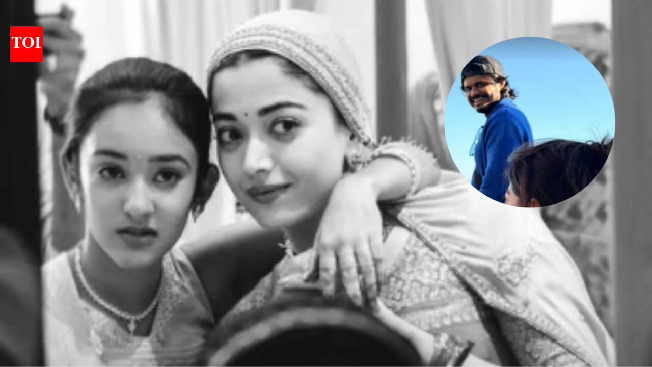 Rashmika Mandanna celebrates Siblings Day with sister Shiman and brother-in-law Anand Deverakonda; shares pics