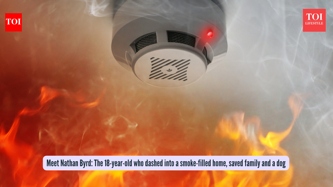 Meet Nathan Byrd: The 18-year-old who dashed into a smoke-filled home, saved family and a dog
