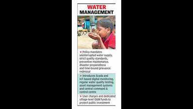 Cabinet nod to maintenance policy for rural drinking water supply