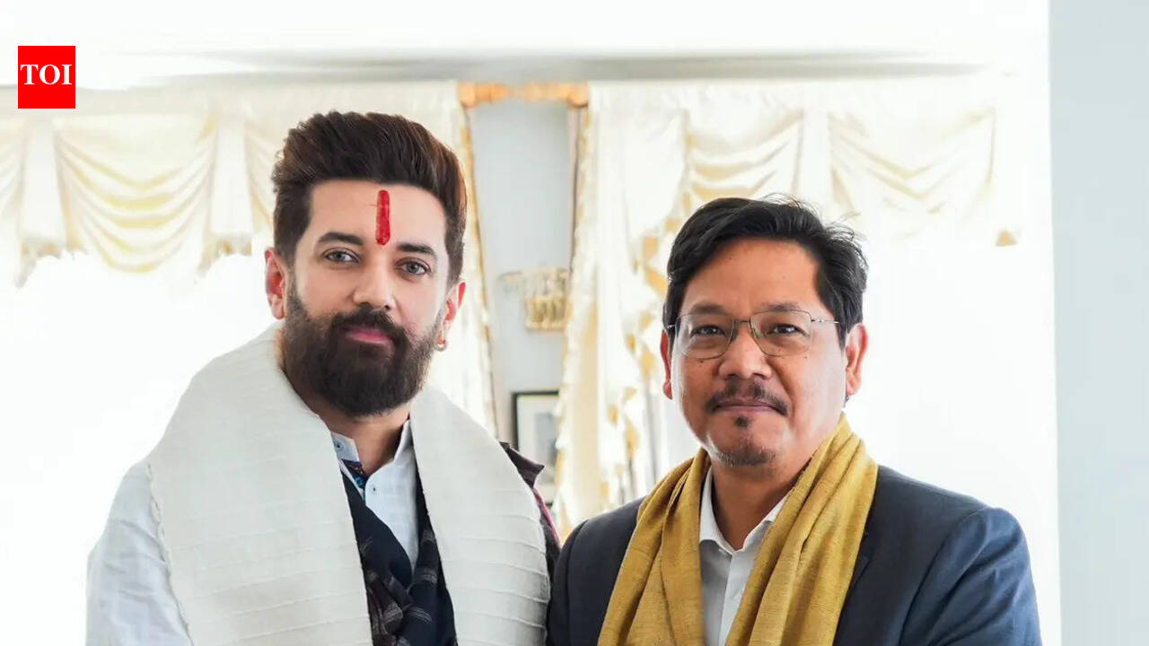 Union min Chirag calls on Meghalaya CM Conrad, chairs meet on food sector