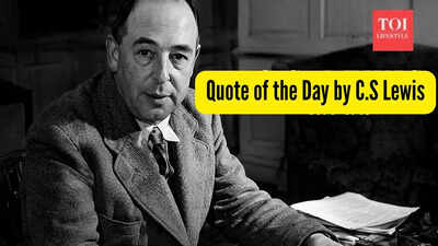 Quote of the Day by C.S. Lewis: “If we find ourselves with a desire that nothing in this world can satisfy, the most probable explanation is that we were made for another world.”