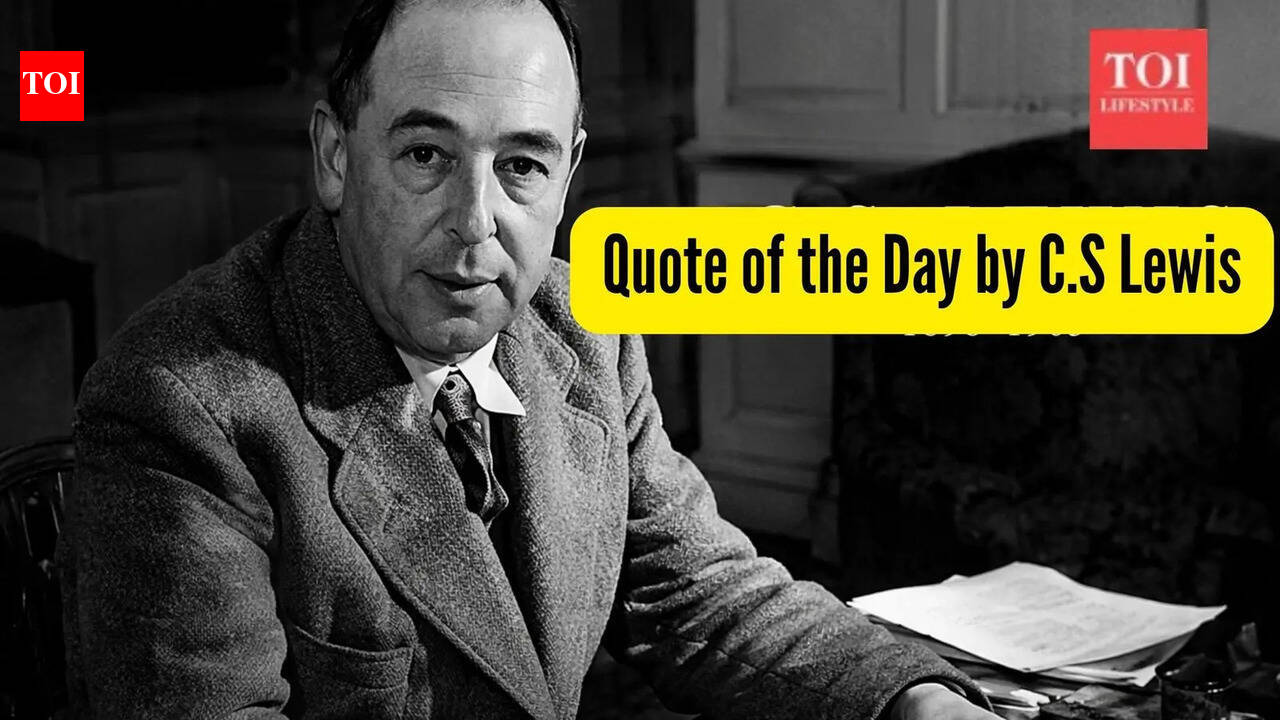 Quote of the Day by C.S. Lewis: “If we find ourselves with a desire that nothing in this world can satisfy, the most probable explanation is that we were made for another world.”
