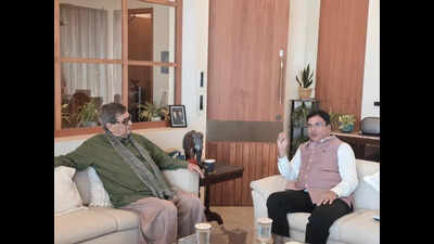 Jaiswal, Ghai discuss plans for world class film city in Ramtek