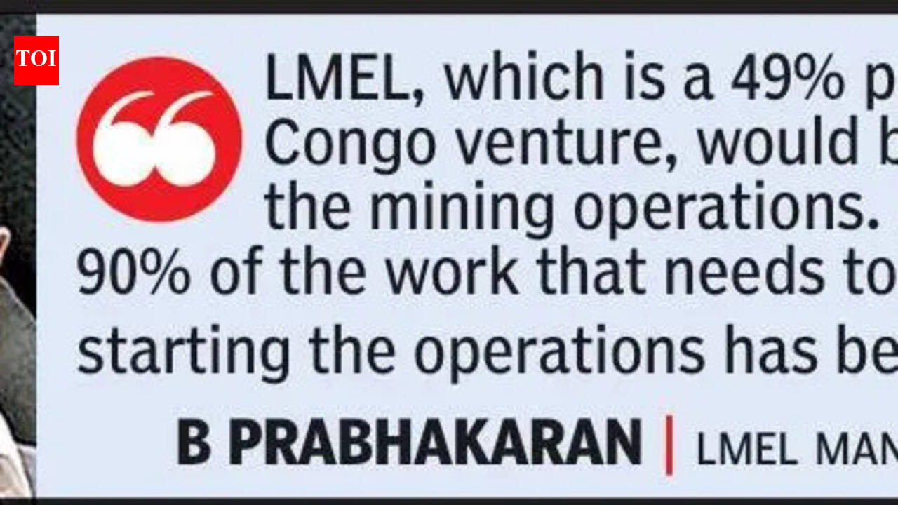 Lloyds plans to bring cobalt from its share in Congo mines to India