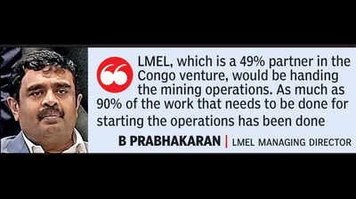 Lloyds plans to bring cobalt from its share in Congo mines to India