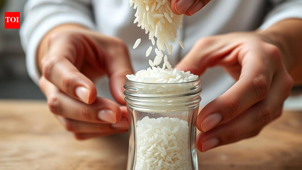 Why dry rice in salt shakers beats moisture for clump-free spices | – The Times of India