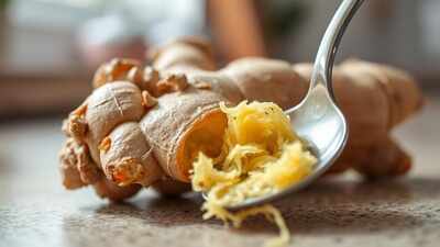 Peeling ginger with a spoon: The simple hack you need