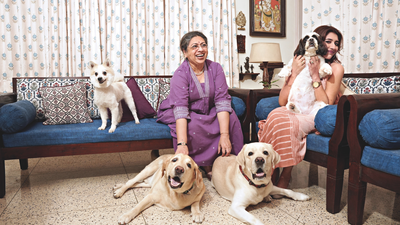 ‘Dodo, Diva, Tango, Teddy, Ma & I are one big happy family now’