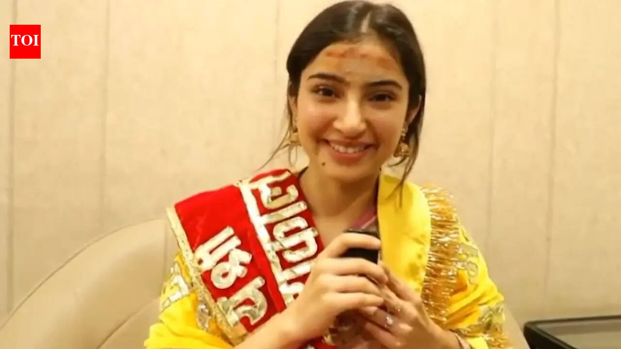 Sara Arjun quizzed about next as 'Dhurandhar 2' passes Rs 1,600 crore mark; prays for 'health, wealth and success' at Mahakaleshwar Temple - WATCH