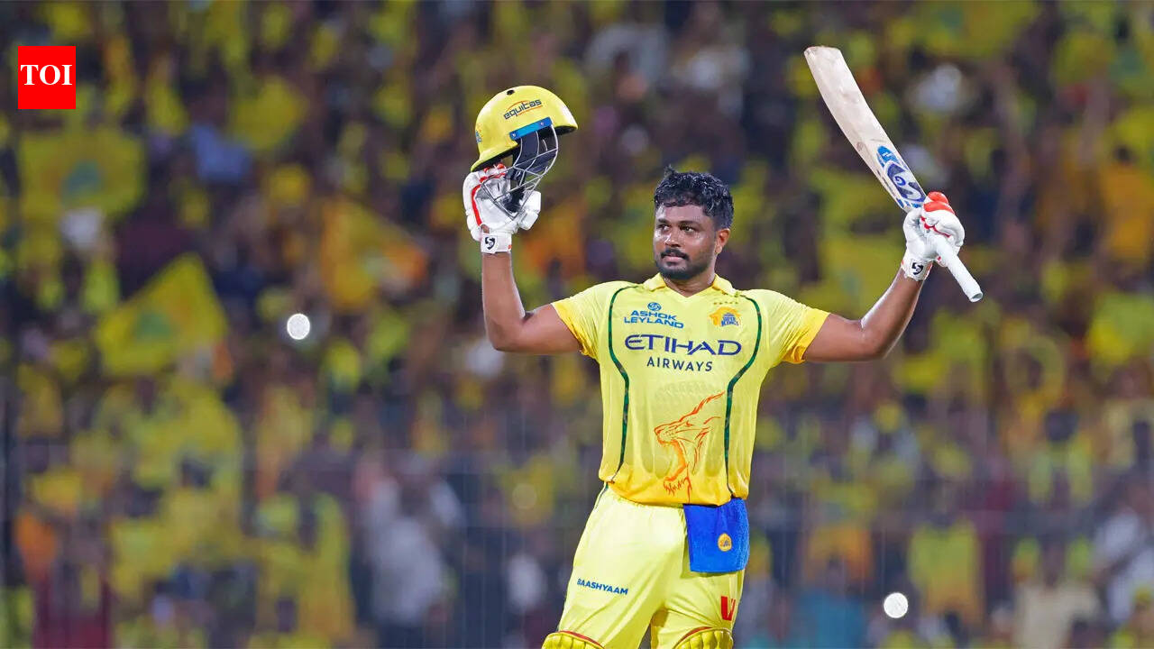 IPL Live: Sanju Samson century powers CSK to 212/2 vs DC