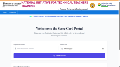 NTA declares NITTT 2026 result at nittt.nta.ac.in: Direct link to download scorecards here