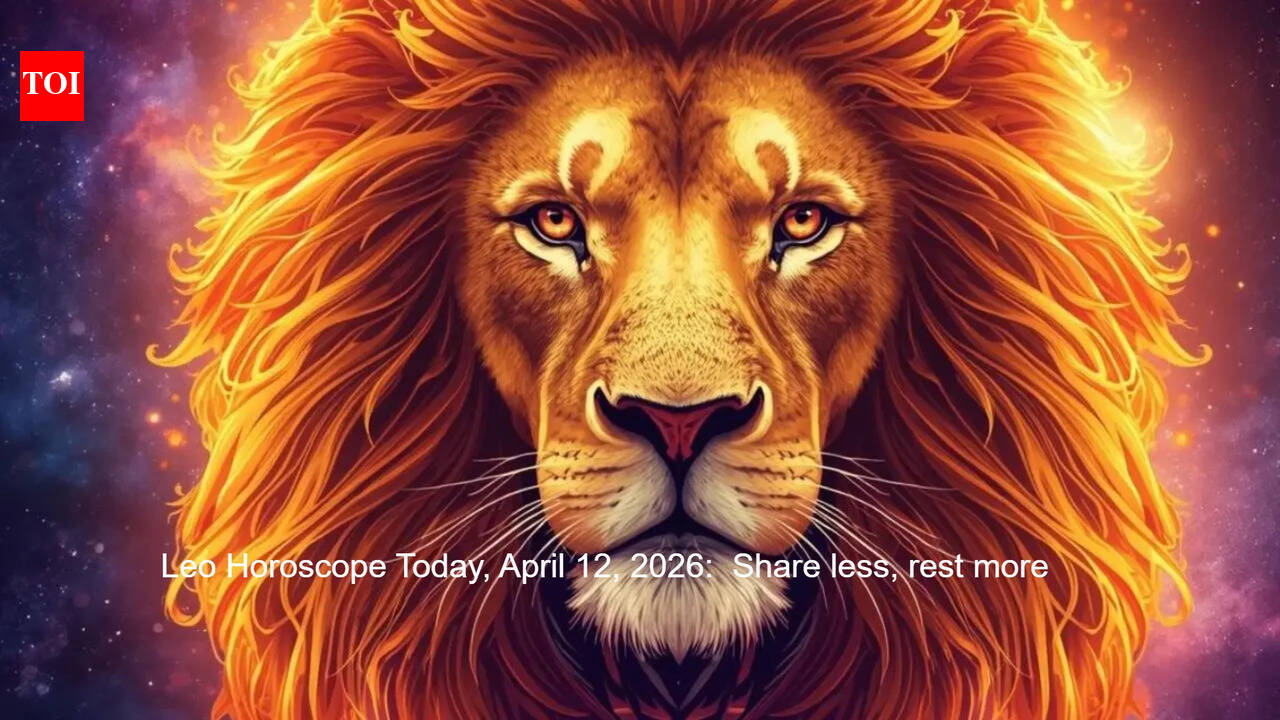 Leo Horoscope Today, April 12, 2026:  Share less, rest more