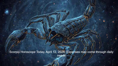 Scorpio Horoscope Today, April 12, 2026: Expenses may come through daily needs