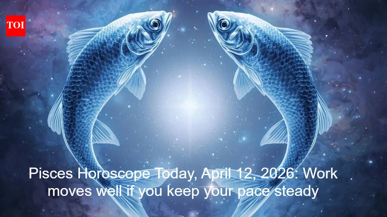 Pisces Daily Horoscope: Why Steady Wins the Race on April 12, 2026