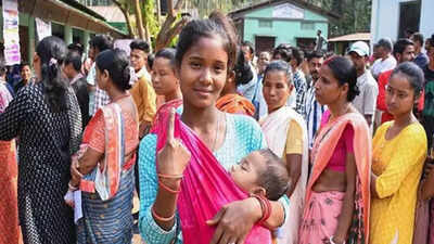 Assam polls see record 85.96% turnout; women voters lead participation