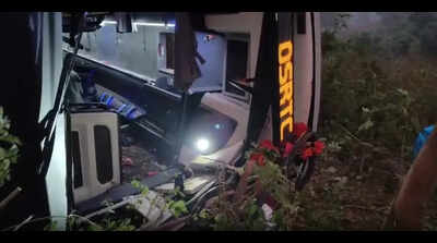 1 dead, over 20 injured as state bus plunges into gorge in Koraput