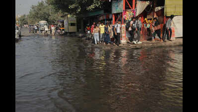 GMDA plans drain network to tackle floods on Old Delhi road