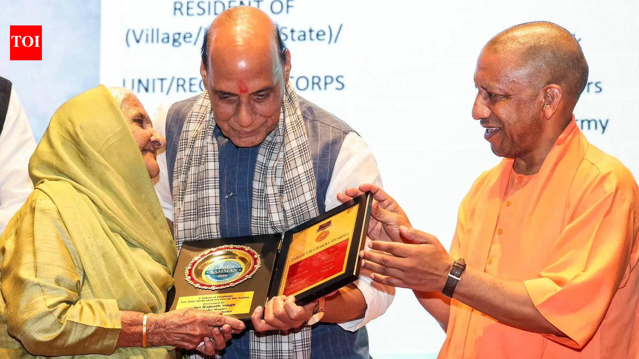 Gallantry awardees, veterans honoured at Times Samman Award in Lucknow