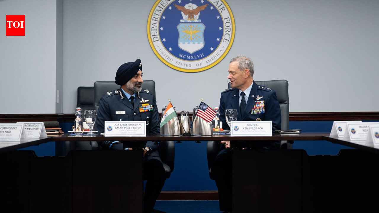 IAF chief meets top US def officials to discuss shared strategic priorities, MQ-9B drones