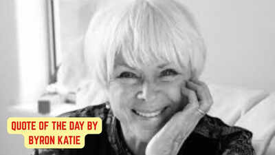 Quote of the day by Byron Katie: “Placing the blame or judgment on someone else leaves you powerless to change your experience; taking...”