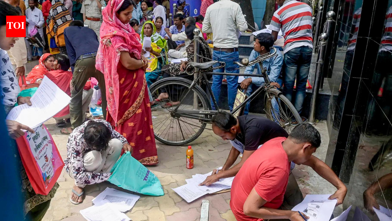 SIR: Dead woman on voters list but husband, son off in Bengal