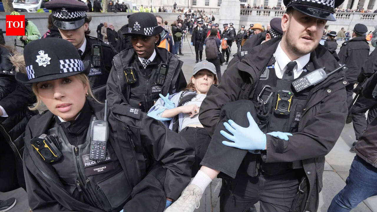 Pro-Palestine rally: Over 500 arrested in London for protesting