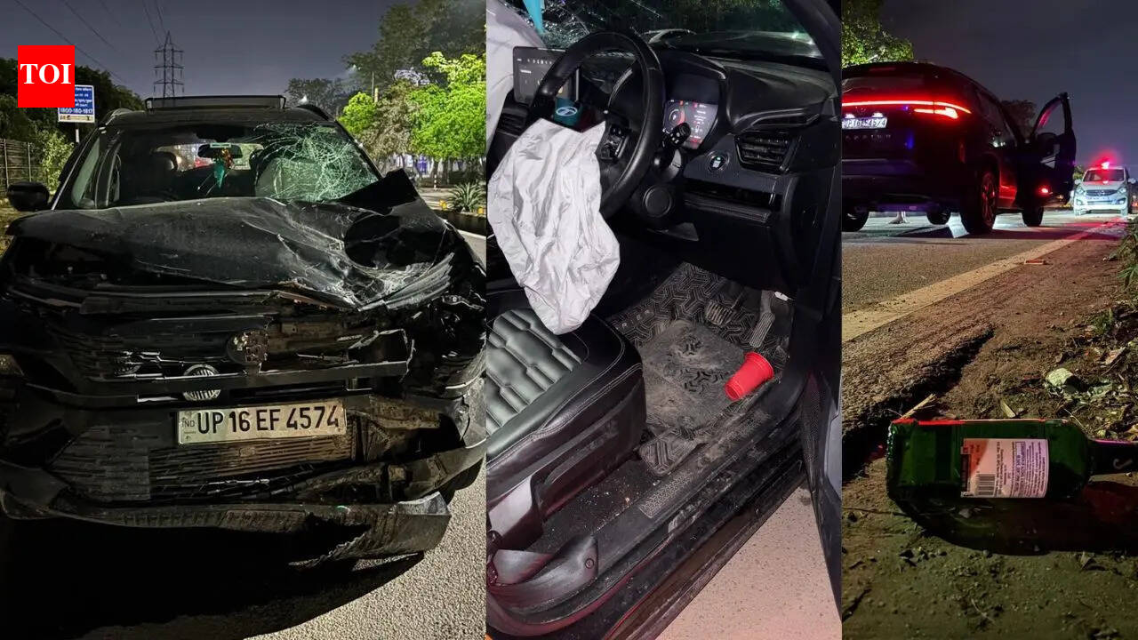 ‘Threw alcohol bottle after crash’: 21-year-old engineering student arrested for ramming SUV into scooter in Gurgaon; 2 dead