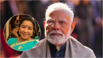 PM Narendra Modi expresses concern for Asha Bhosle after her hospitalization in Mumbai: 'Praying for her speedy recovery'