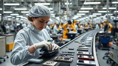 Indian electronic firms seek PLI 2.0, eye 30–35% share in global mobile production by FY31