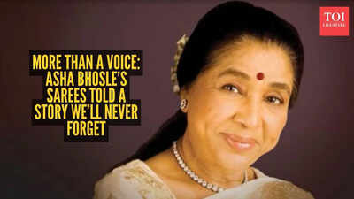  Remembering Asha Bhosle’s timeless saree elegance