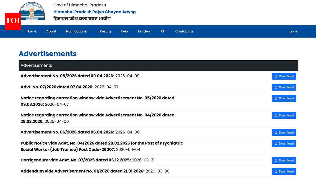 HPRCA issues notification for teacher recruitment in CBSE affiliated schools in Himachal Pradesh
