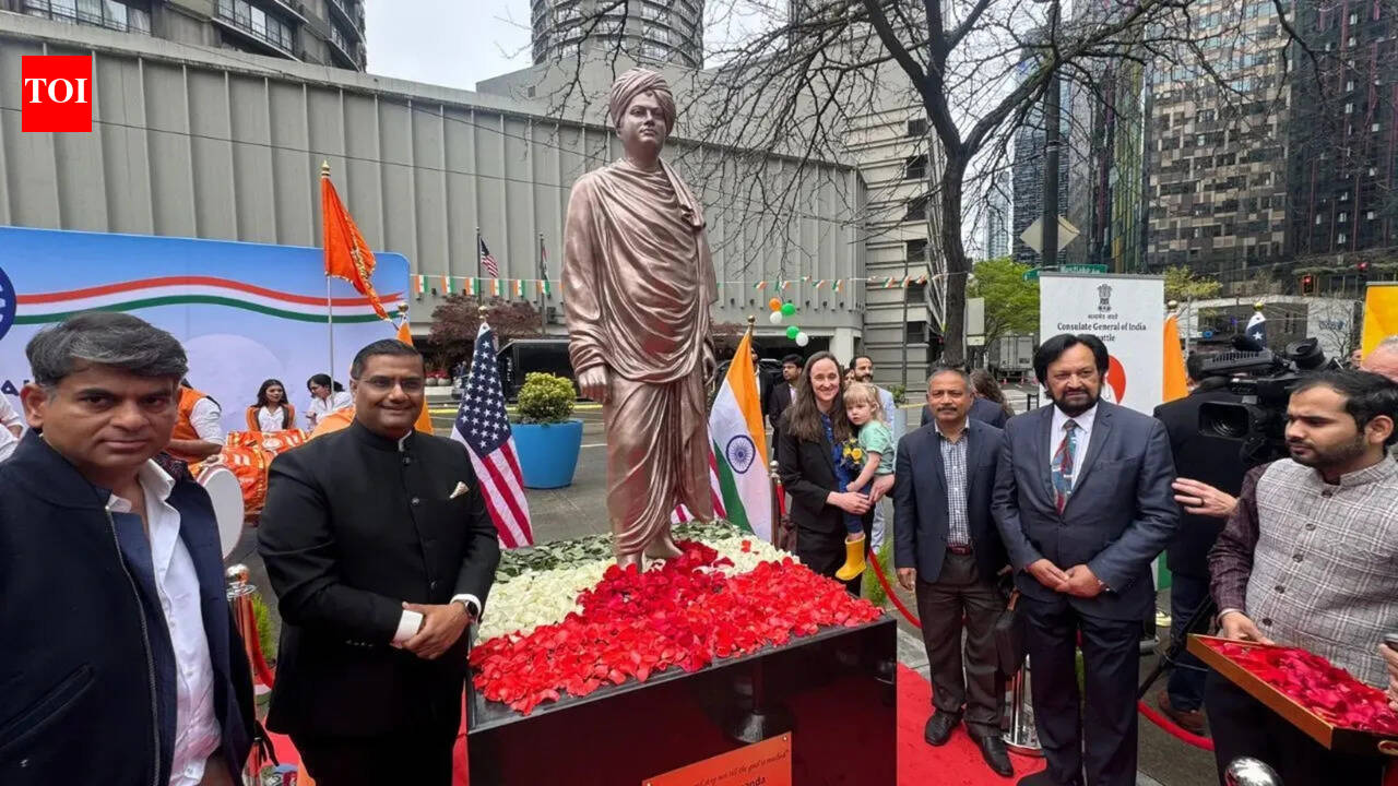 'Meaningless civic gesture': MAGA backlash erupts over Swami Vivekananda's statue in Seattle
