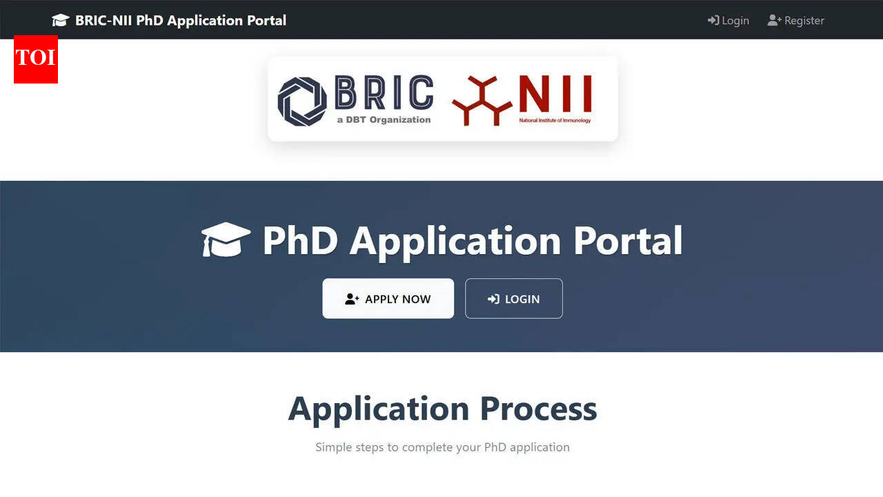 ब्रिक-एनआईआई पीएचडी प्रवेश 2026: ब्रिक-नेशनल इंस्टीट्यूट ऑफ इम्यूनोलॉजी ने मानसून सत्र के लिए पीएचडी प्रवेश शुरू किए; यहां आवेदन करें