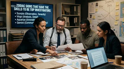 Zodiac signs that have the skills to be top investigators