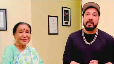 Mika Singh shares throwback video of when Asha Bhosle served him homemade Biryani