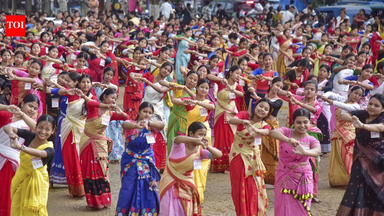 Unseasonal rain & poll fatigue dampen Bihu spirit in upper Assam