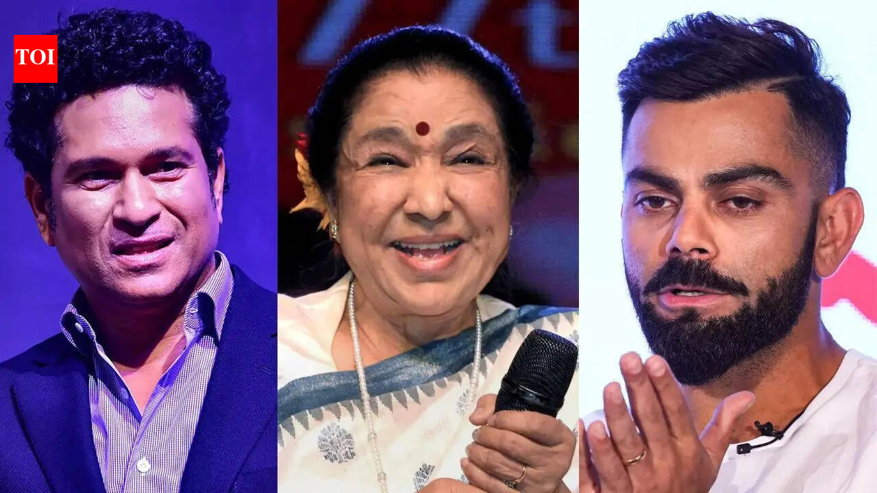 'A deeply sad day for India': Sachin, Kohli mourn Asha Bhosle’s demise