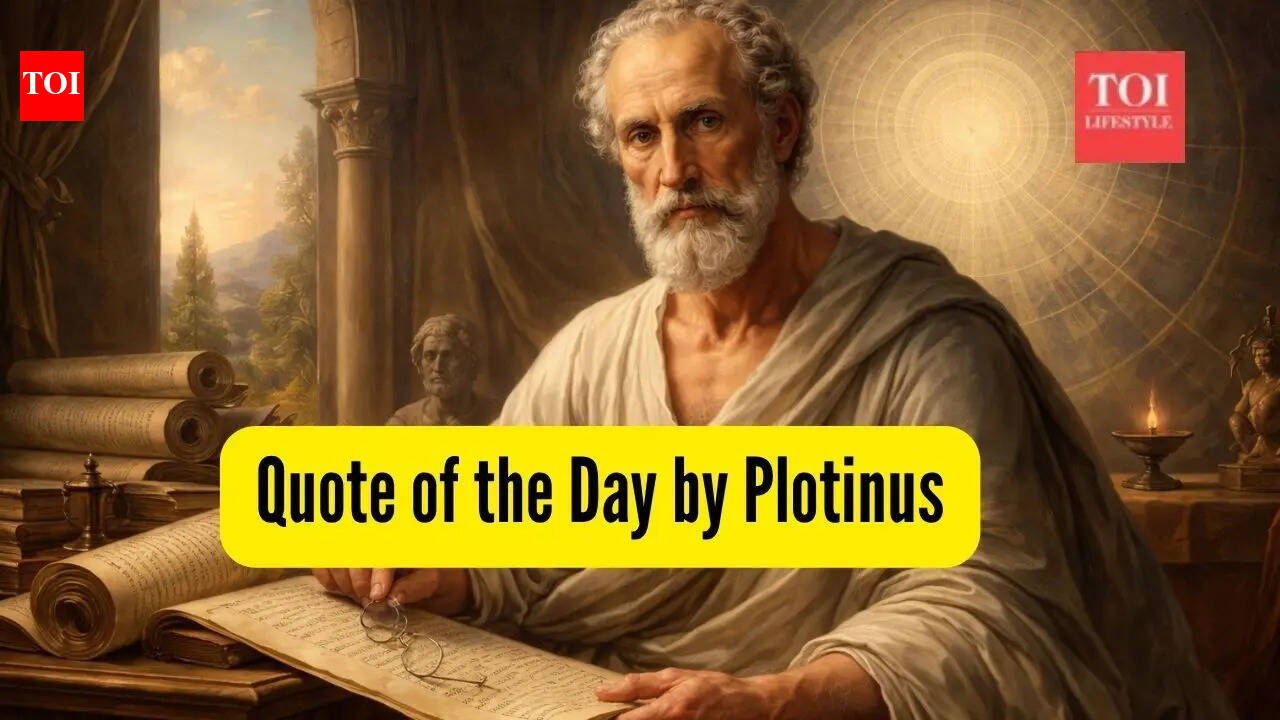 Quote of the Day by Plotinus, 