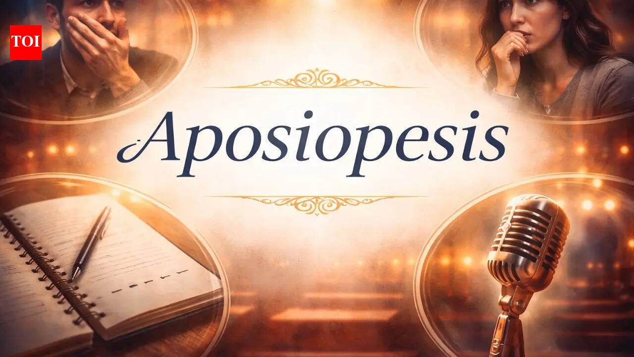 Word of the day: Aposiopesis