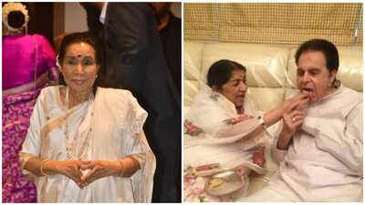 'Asha Bhosle looked terribly weak at Arjun Tendulkar's wedding': Saira Banu recalls last conversation; ‘Asha ji loved food, Lata ji fed Dilip saab’