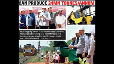 After Decade, Mahagenco’s Gare Palma-II Mine Delivers First Coal Rake To Koradi